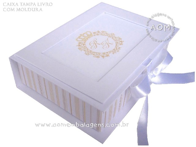 Foto 3 - Embalagens para casamento- caixas personalizadas