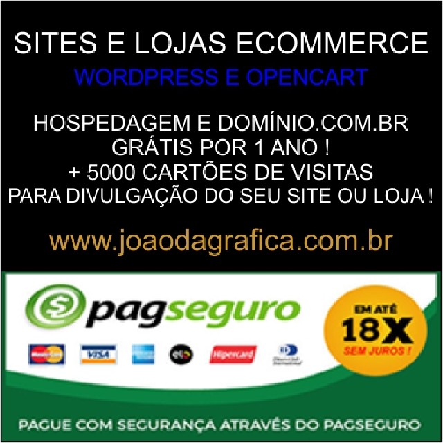 Foto 1 - Lojas ecommerces